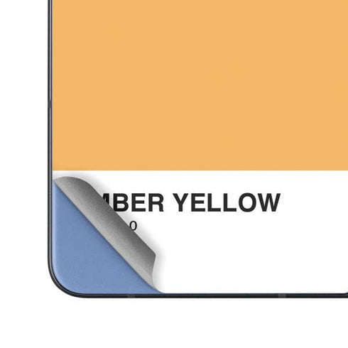 Amber Yellow Galaxy Z Fold5 5G Skin